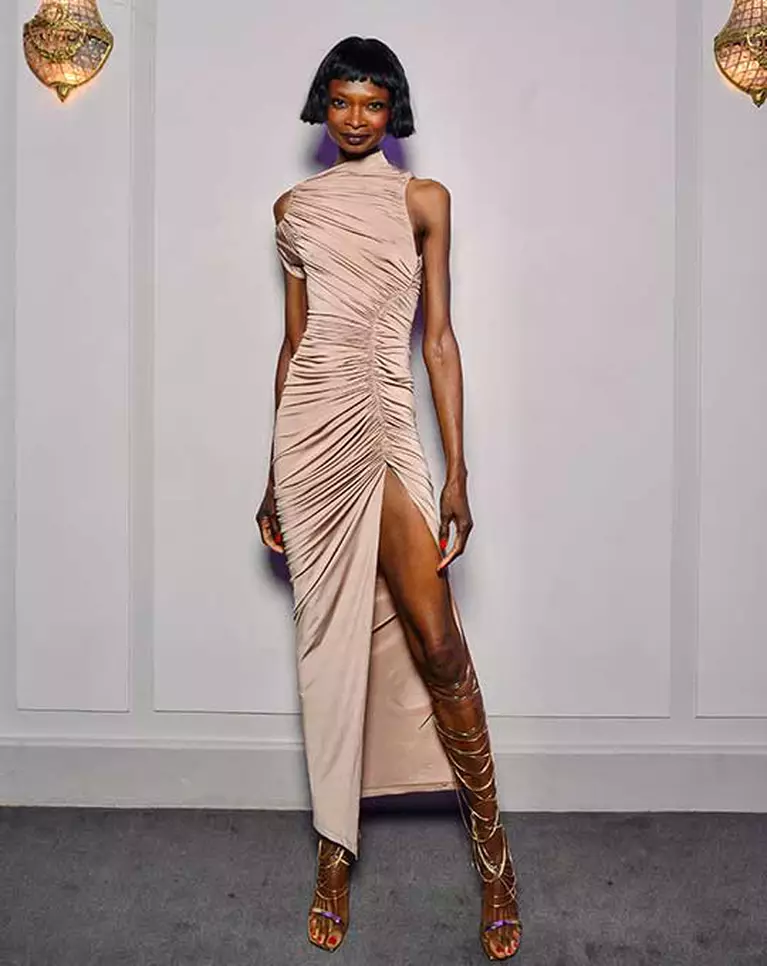 Debra Shaw bij het Numero Magazine-liefdadigheidsgala – MUGLER MAG
