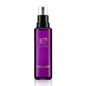Alien Hypersense-parfumnavulflacon met zwart pompje tegen een witte achtergrond.