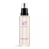 Alien Pulp Eau de Parfum Fruitee-navulflacon met zwarte spraydop tegen witte achtergrond.